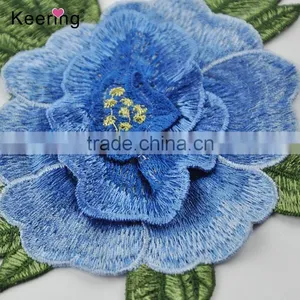 DIY Clothes Sticker Flower Embroidery Motif Applique Women Wedding Patch thumbnail-3