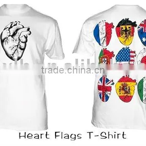 Heart Flags T-Shirt thumbnail-1