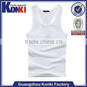 Custom Plain Mens Gym Tank Top thumbnail-1