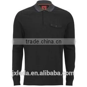 Men's Polo Collar Long Sleeve Tees Sport Polo t Shirt for Men thumbnail-1