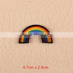 Factory Price Hat Delicate Cool Rainbowt Embroiderry Patch for Cap and Garment thumbnail-4