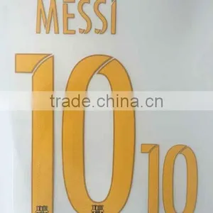 Custom Plastisol Type Soccer Number Heat Transfer Printing For Jerseys With Anti Sublimation thumbnail-5