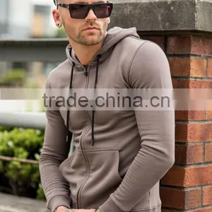 Men's Hooded Tracksuit Top Slim Fit Tracksuit thumbnail-3