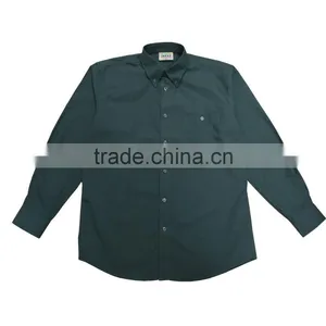 2015 Men Contrast Collar Latest Style Cotton Custom Dress Shirt thumbnail-2