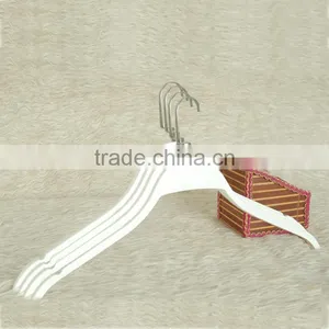 China Factory Custom Wooden Shirt Hanger Scarfs Tie and Belt Wood Hanger Durable Simple Wooden Coat Hanger thumbnail-1