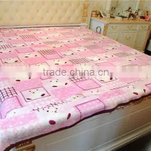 OEM Available Lovely Printing Polyester Heated Blanket thumbnail-1
