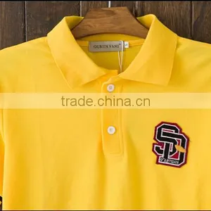 Customize Logo Fashion Newest Polyester Cotton Cheap Various Colour Polo Shirt Wholesale thumbnail-4