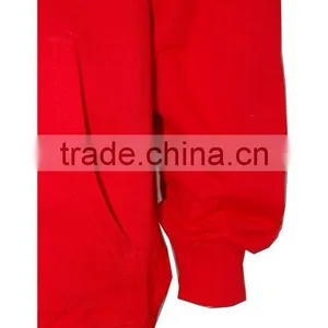 Lastest Product Best Price Plain Red Comfortable Custom Made Lined Hoodie thumbnail-6