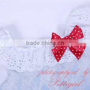 2 Red Bows Girl Daily Wear Dress Kids Clothes thumbnail-6