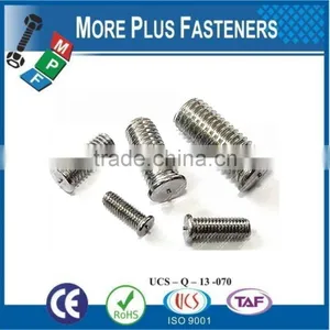 Made in Taiwan Stainless Steel Weld Screw Carbon Steel Black Weld Stud thumbnail-1