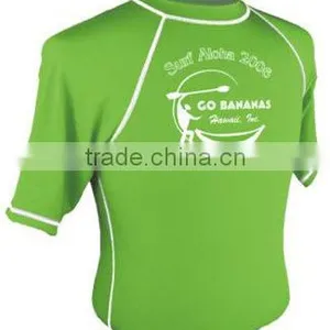 Wholesale Custom Sublimated Lycra Short Sleeve BJJ Rash Guard thumbnail-4