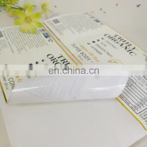 Cheap Price Organic Food Bottle Labels Sticker Plastic Sticker With Gold Stamping thumbnail-3