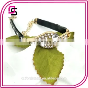 Korean Originality Simple Fresh Artificial Diamond Alloy Bracelet thumbnail-4