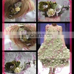 Aidocrystal Bridal Hair Piece,wedding Hair Flower Fascinators, Fashion Women Hair Accessories thumbnail-1