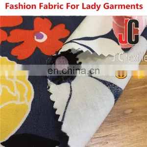 China Textile 100% Custom Printed Rayon Stretch Fabric/100% Viscose Fabric 165g thumbnail-3