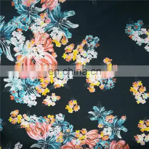 Digital Print Knit Fabric 95% Rayon 5%spandex Rayon Elastic Single Jersey Fabric thumbnail-4