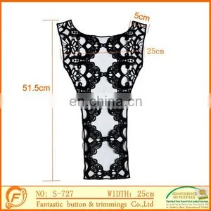New Fashion Polyester Collar Trim for Clothes Decoration in Black Color thumbnail-1