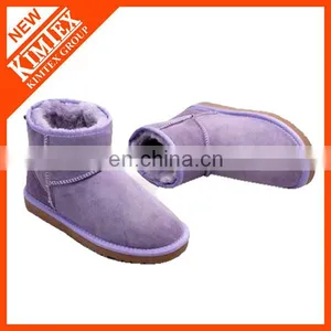 Classical Purple Ankle Winter Boots thumbnail-1