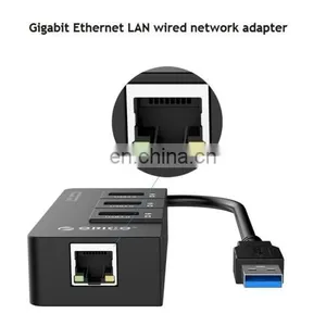 Wholesale Free Shipping USB3.0 HUB, Splitter, RJ45 Network Card thumbnail-5