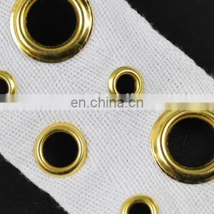 Gold Eyelet Style Lace Trim for Decorative thumbnail-4