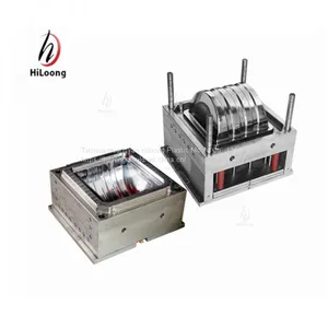 Plastic Injection Mould Taizhou Waste Bin Mould thumbnail-2