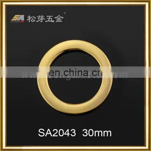 Handbag Hardware Metal Flat Round Buckle Metal o Ring thumbnail-2