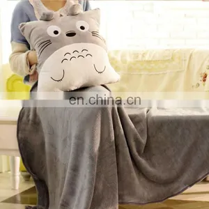Bean Bag Bed With Blanket and Pillow Built in 2 in 1 Travel Pillow thumbnail-1