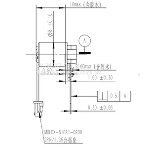 MX-MG-170 Mechanical Infrared Thermal Imaging Shutter (ITI), Flag Type Freeshipping , No MOQ Limited thumbnail-2