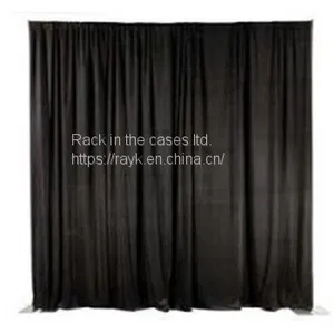 2019 RK Hot Sale Black Pipe and Drape for Wedding Decoration for Sale thumbnail-3