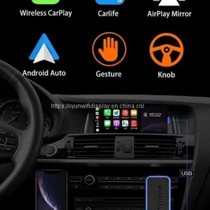 New Product Wireless Carplay Z-Box Android Auto Airplay Dongle Phone Link Gesture Recognition for Audi thumbnail-4