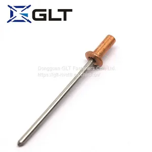 Fastener Wholesale Copper Pop Domed Head Sealed Type Blind Rivets thumbnail-1
