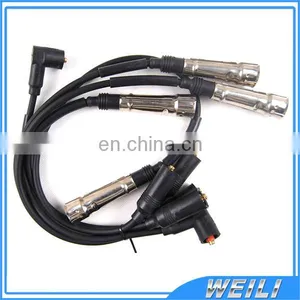 WL14-0046 Spark Plug Wire Set Ignition Lead Cable Kit for VW 4 Cylinders thumbnail-1
