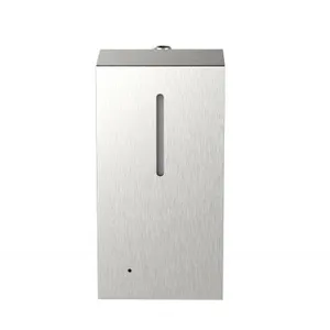 Stainless Steel Soap Dispenser Touchless Hand Soap Dispenser Square Mirror Soap Dispenser thumbnail-3