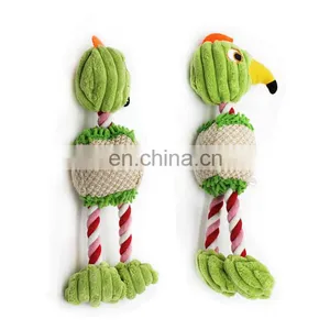 Interactive Wholesale Birds Shape Pet Toys Chew Squeak Toy Dog Plush thumbnail-2