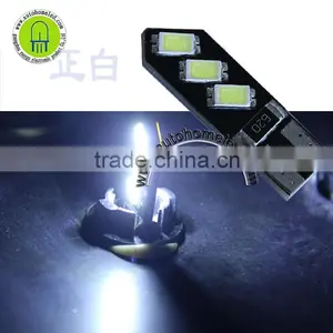 Canbus T10 168 W5W 194 6SMD 5730 for Car Interior Led White Blue Red Yellow Green Pink thumbnail-5