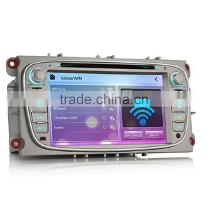 Erisin ES7608M 7" Touch Screen Car Radio GPS Bluetooth for Mondeo thumbnail-4
