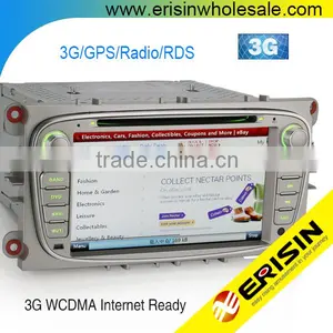 Erisin ES7608M 7 Inch 2 Din Car Audio System With GPS for Mondeo thumbnail-1