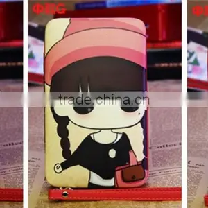 Graffiti PU Leather Handbag Wallet Purse Cartera Carteira Para Dama Mujer de Ultimos Modelos thumbnail-2