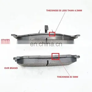 Low Factory Price Vehicle Parts For CHEVROLET Brake Pad With Quality Warranty SP1738 SDB1424 D1532-8741 thumbnail-5