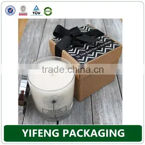 Custom Yankee Rigid Desinger Cardboard Paper Decorative Luxury Candle Boxes Wholesale thumbnail-4