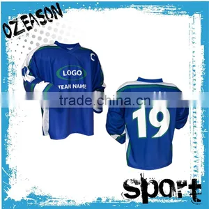 100% Polyester Ice Hockey Team Jersey Factory in China thumbnail-1