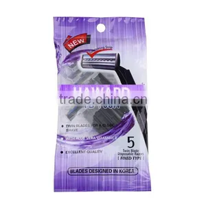 D207L Twin Blade Lube Strip Disposable Razor thumbnail-6