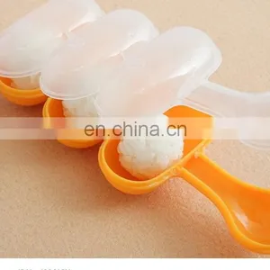 Designer Plastic Baby Rice Ball Mold Orange, Lunch Maker Mould thumbnail-4