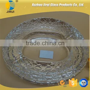 Unique Engraved Crystal Glass Ashtray thumbnail-4
