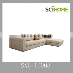 Neo-classical Design Sectional Sofa Set 3 Seater Plus Chaise Lounge thumbnail-1