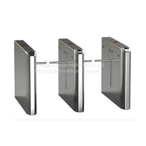 Waist-high Security Drop-arm Turnstile/ Biometric Drop-arm Turnstile/ Access Control Drop-arm Turnstile thumbnail-1