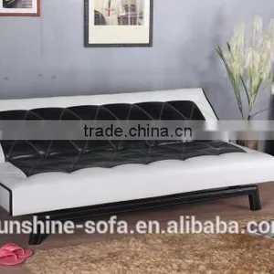Latest Design Black& Red Leather Office Chair / Folding Sofa Bed thumbnail-5