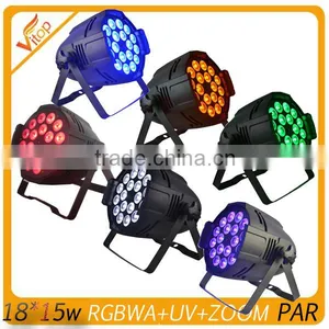 Popular 18pcs Uplight Stage Lighting Best Selling / Hot Sale Wedding Zoom Par Can thumbnail-1
