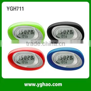 China Supplier Best Large LCD Dispaly 3D Pedometer thumbnail-1