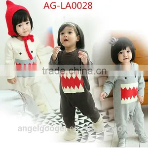 Korean Style Infant Rompers Baby Rompers Organic Cotton AG-LA0028 thumbnail-1